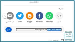 رابط فيديو اليوتيوب
